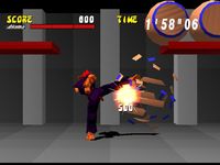 une photo d'Ã©cran de Street Fighter EX plus Alpha sur Sony Playstation